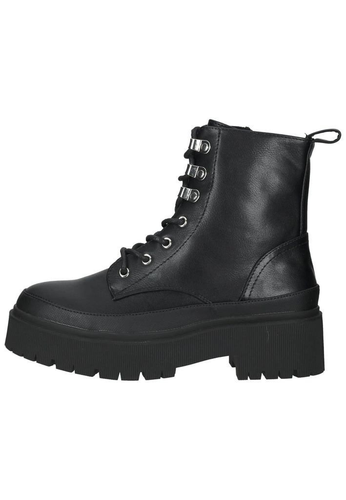 Bullboxer Stiefelette Lederimitat Schwarz - surf4shoes