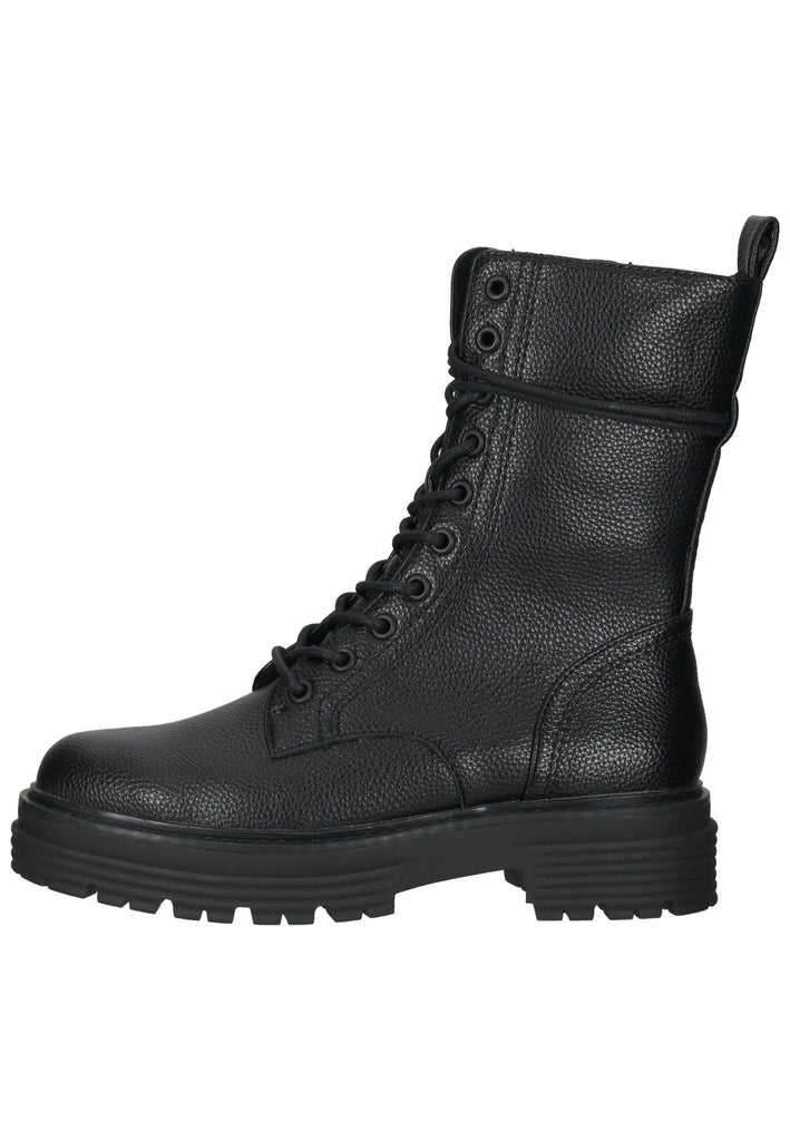 Bullboxer Stiefelette Lederimitat Schwarz - surf4shoes