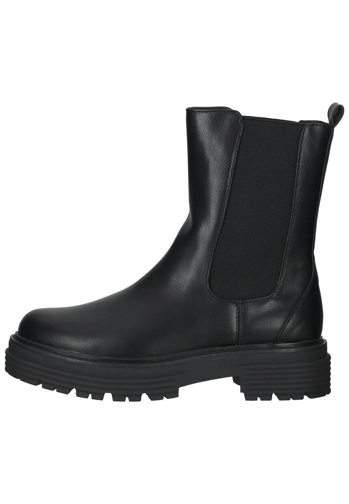 Bullboxer Stiefelette Lederimitat/Textil Schwarz - surf4shoes