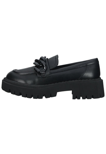 Bullboxer Slipper Lederimitat Schwarz - surf4shoes