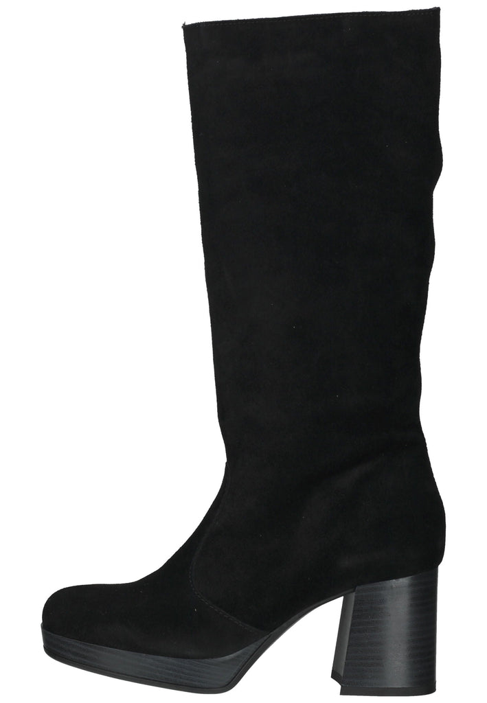 Bullboxer Stiefel Veloursleder Schwarz - surf4shoes