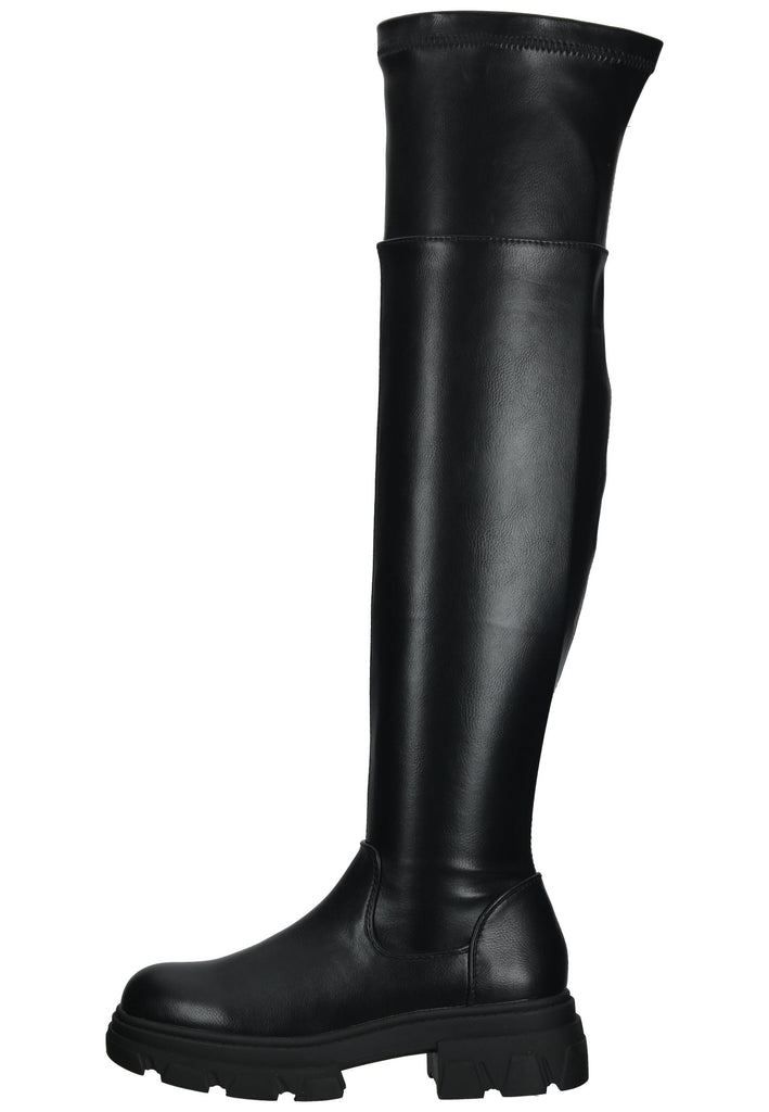 Bullboxer Stiefel Lederimitat Schwarz - surf4shoes
