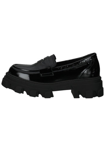 Bullboxer Slipper Leder Schwarz - surf4shoes