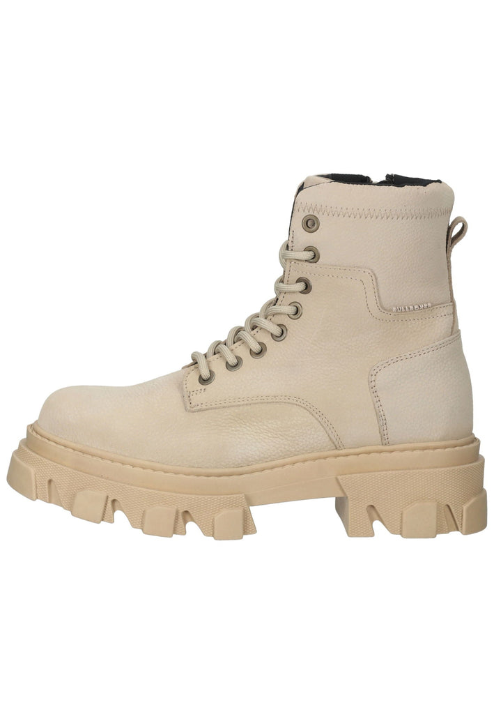 Bullboxer Stiefelette Leder Beige - surf4shoes