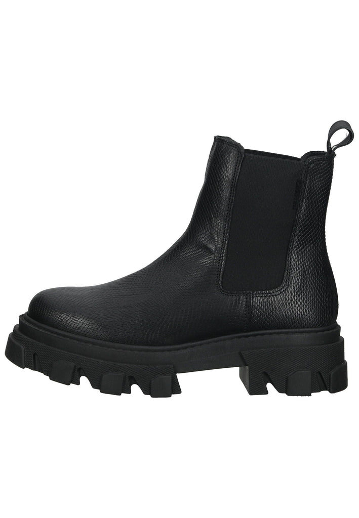 Bullboxer Stiefelette Leder/Textil Schwarz - surf4shoes