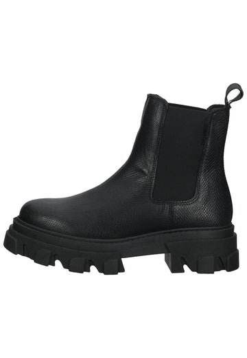 Bullboxer Stiefelette Leder/Textil Schwarz - surf4shoes