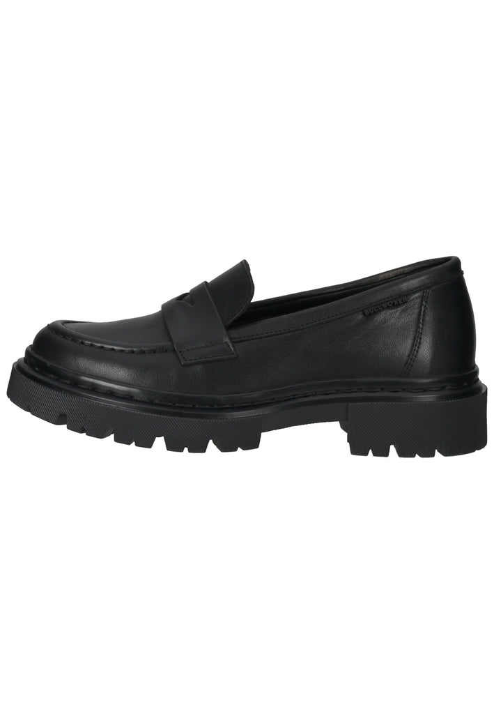 Bullboxer Slipper Leder Schwarz - surf4shoes