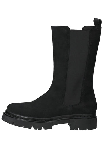 Bullboxer Stiefel Veloursleder/Textil Schwarz - surf4shoes