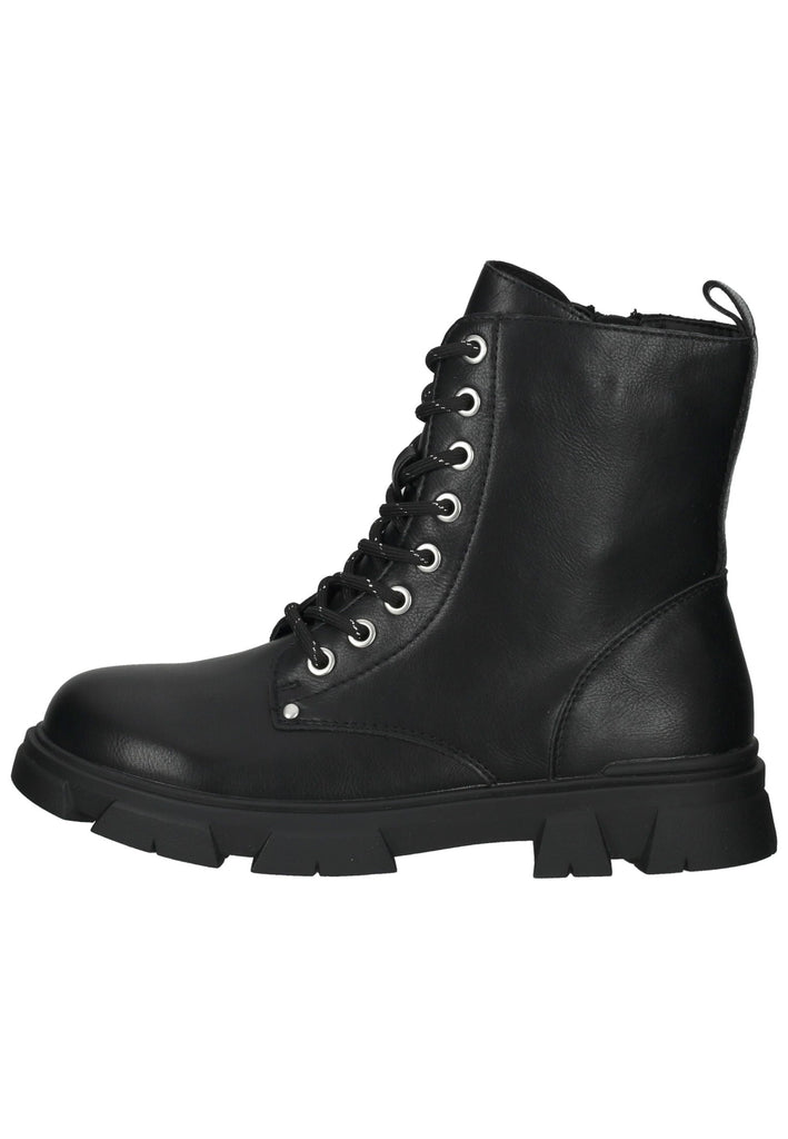 Bullboxer Stiefelette Lederimitat Schwarz - surf4shoes