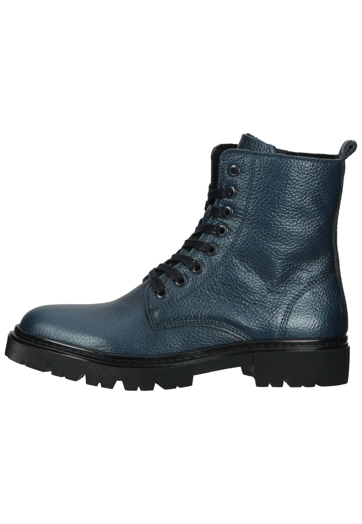 Bullboxer Stiefelette Leder Petrol Warmfutter - surf4shoes