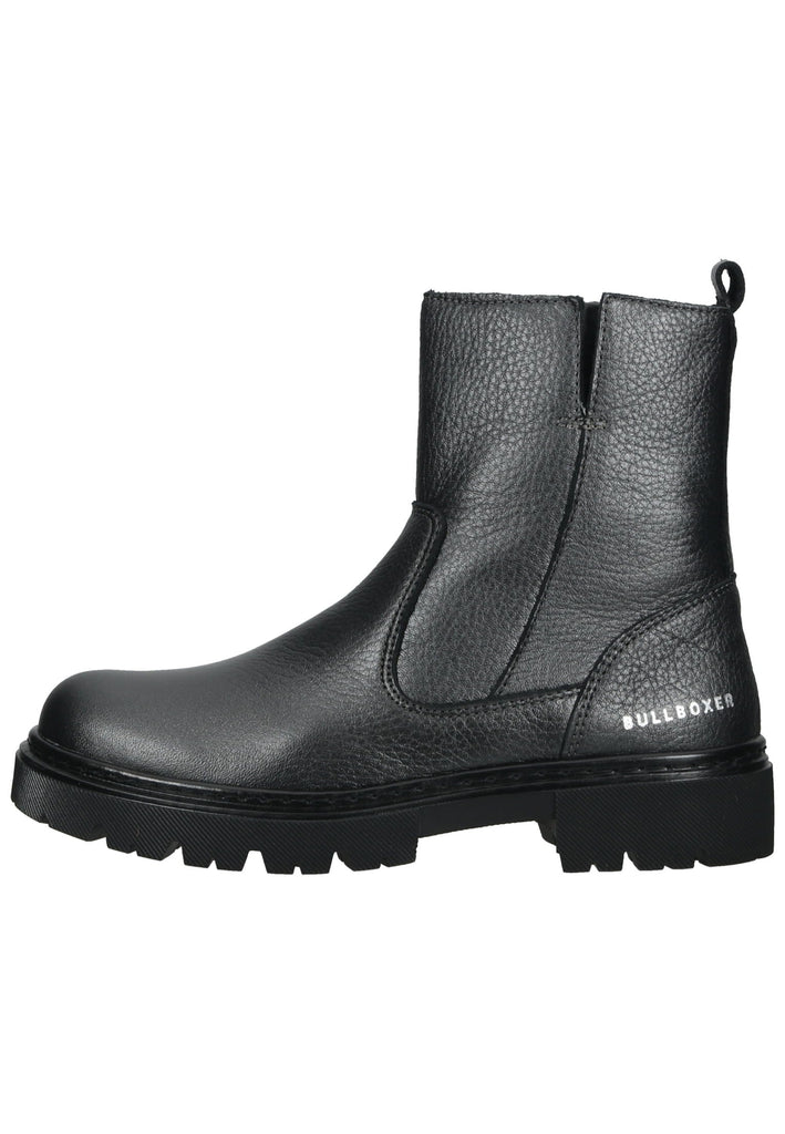 Bullboxer Stiefelette Leder Antrazit Warmfutter - surf4shoes