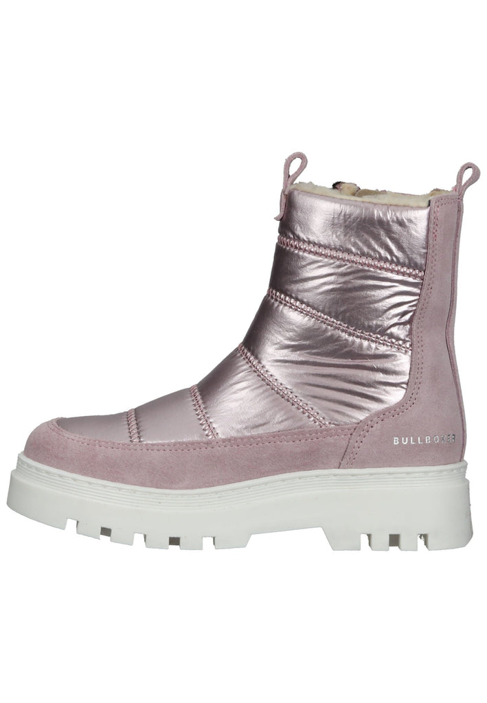 Bullboxer Stiefelette Leder/Textil Pink Warmfutter - surf4shoes