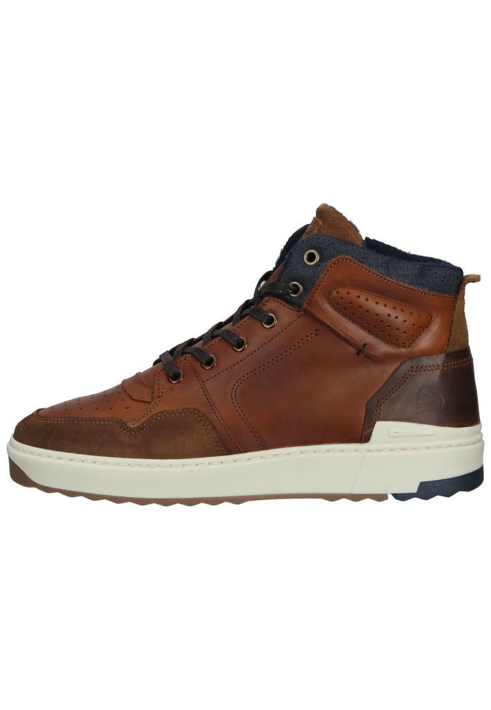 Bullboxer Sneaker Leder/Textil Cognac - surf4shoes