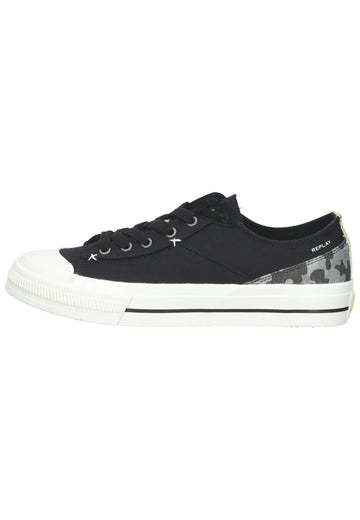Replay Sneaker Textil Schwarz - surf4shoes