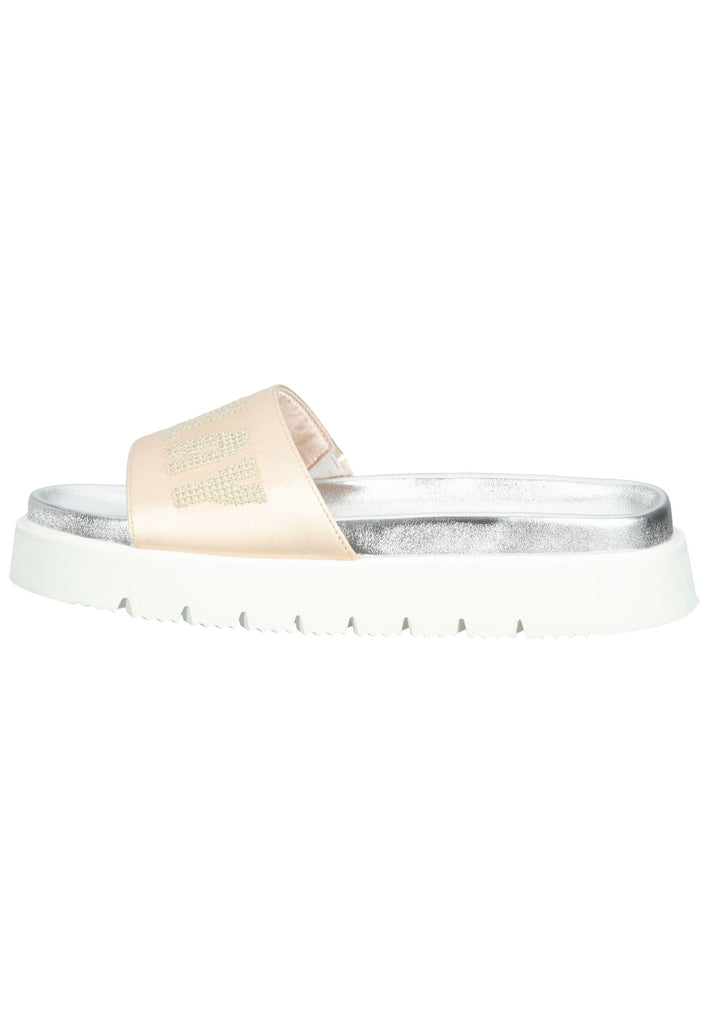 Replay Pantoletten Lederimitat/Textil Nude - surf4shoes