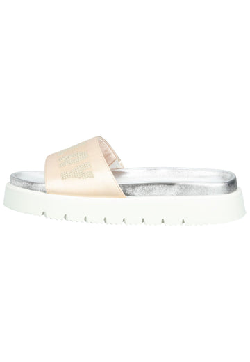 Replay Pantoletten Lederimitat/Textil Nude - surf4shoes