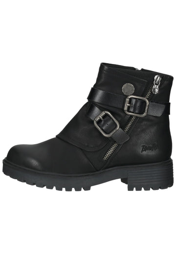 Blowfish Stiefelette Lederimitat Schwarz Warmfutter - surf4shoes