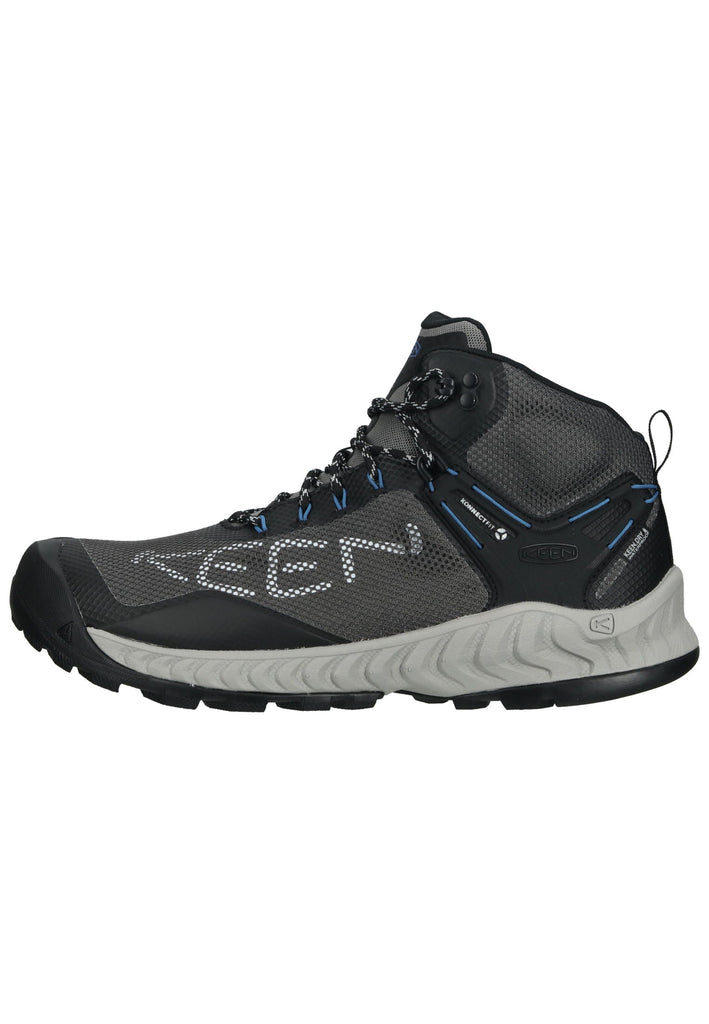 Keen Wanderschuhe Lederimitat/Textil Schwarz/Grau - surf4shoes