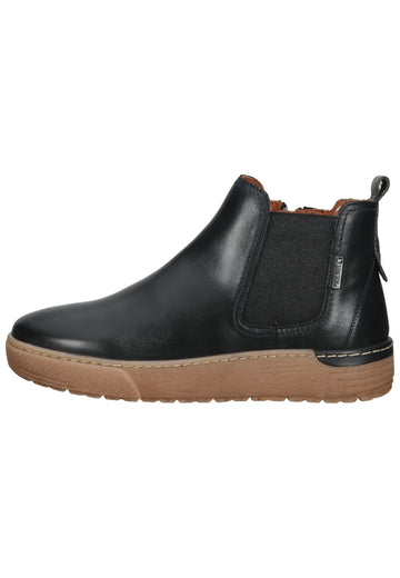 Pikolinos Stiefelette Leder/Textil Schwarz - surf4shoes