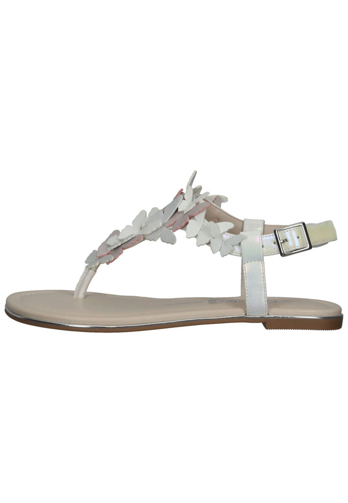 Buffalo Sandalen Lederimitat Weiß - surf4shoes