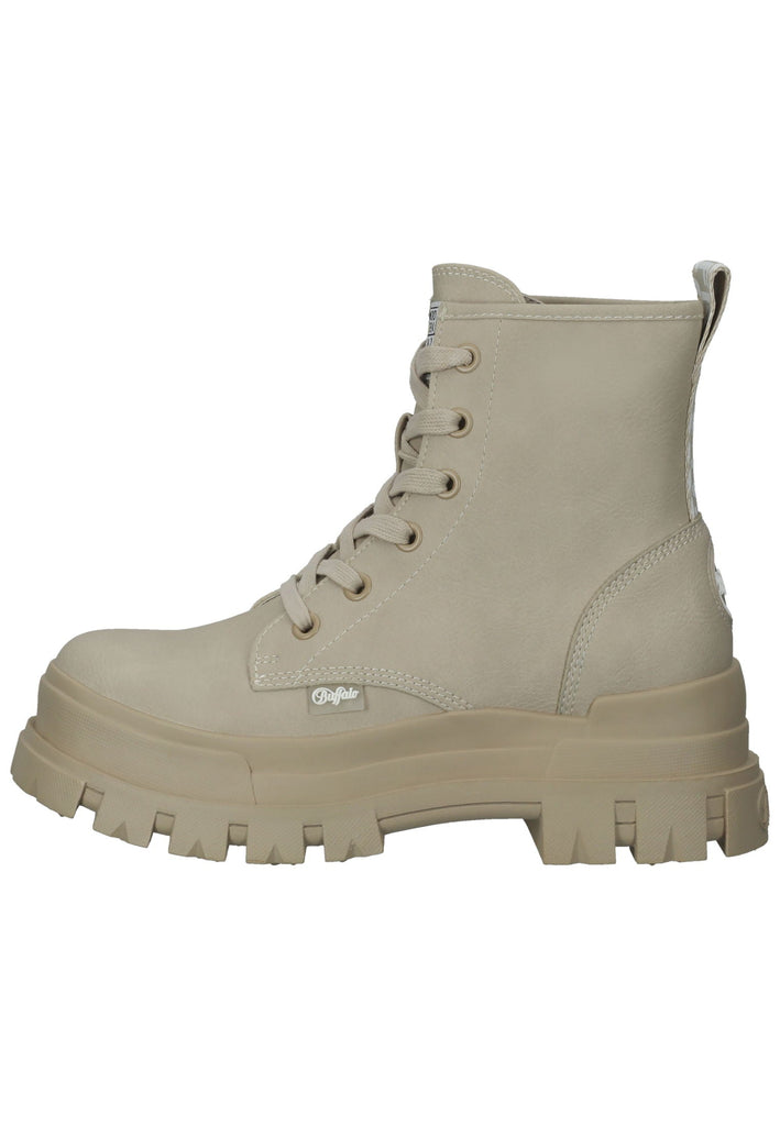 Buffalo Stiefelette Lederimitat Cream - surf4shoes