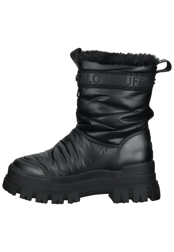 Buffalo Stiefelette Nylon Schwarz Warmfutter - surf4shoes