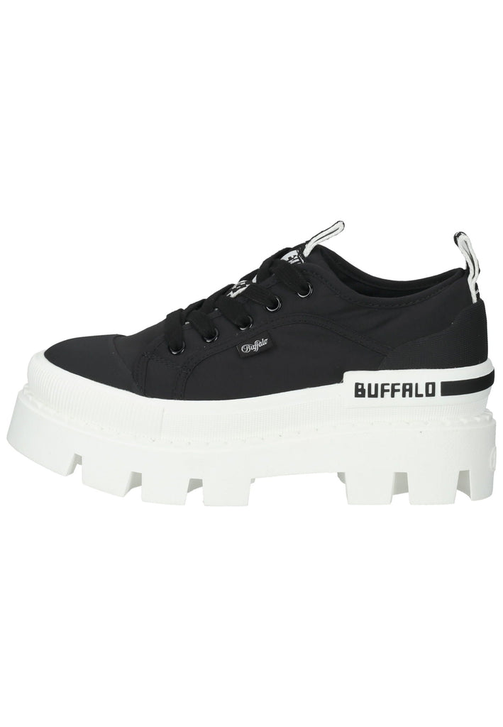 Buffalo Sneaker Nylon Schwarz - surf4shoes