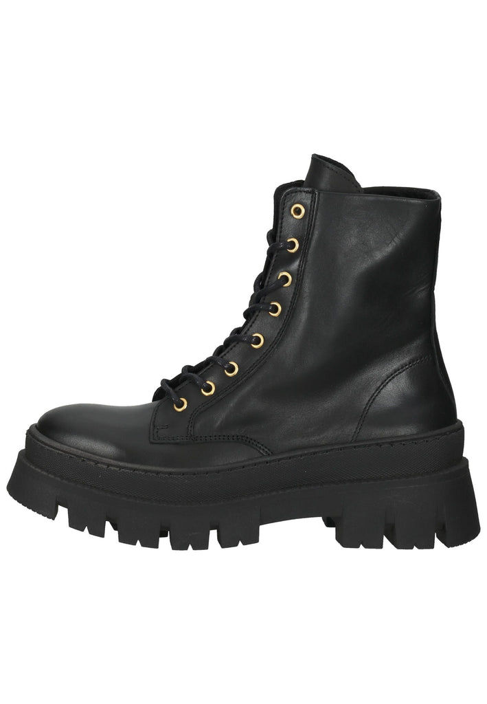 Steve Madden Stiefelette Leder Schwarz - surf4shoes