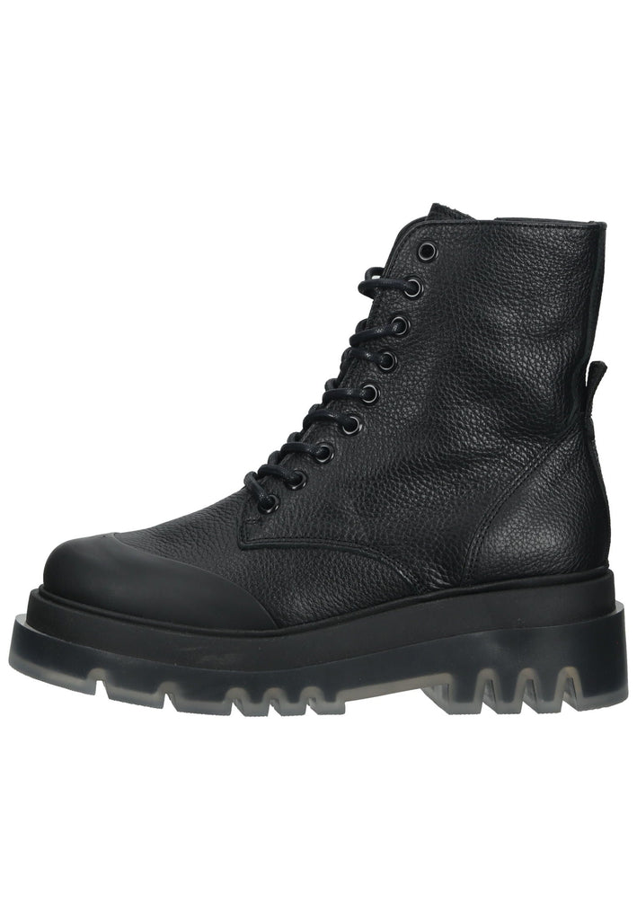 Steve Madden Stiefelette Leder/Synthetik Schwarz - surf4shoes