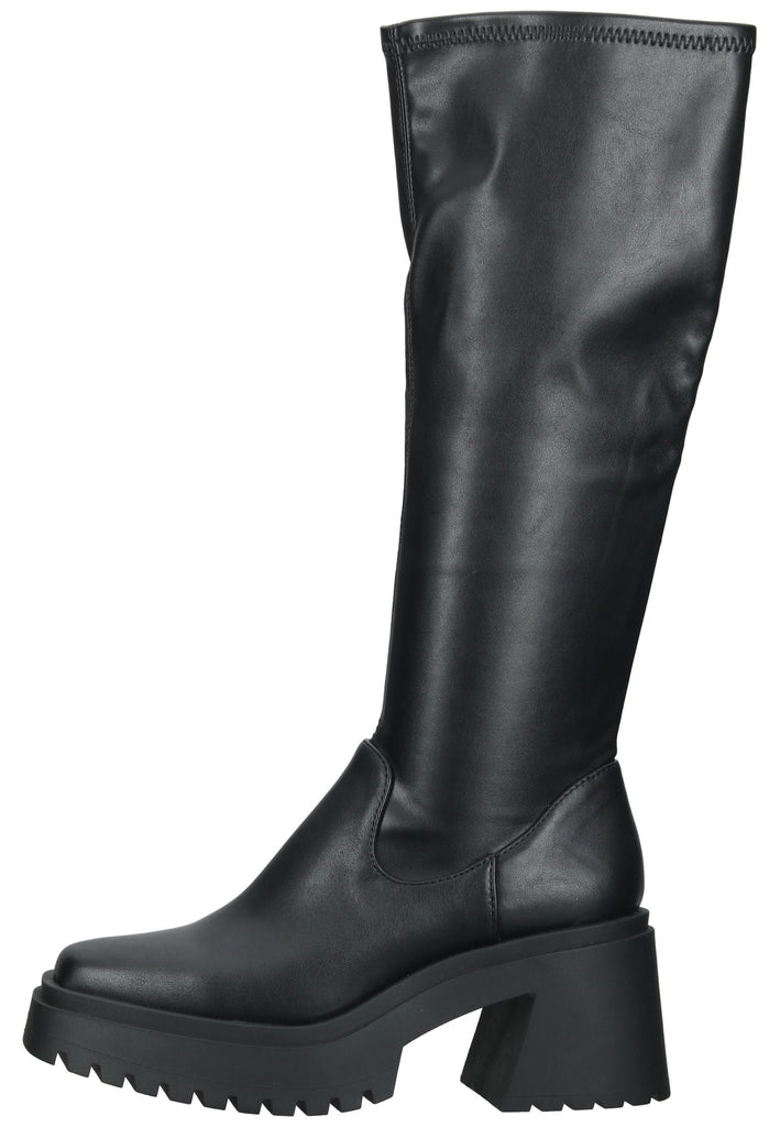 Steve Madden Stiefel Lederimitat Schwarz - surf4shoes