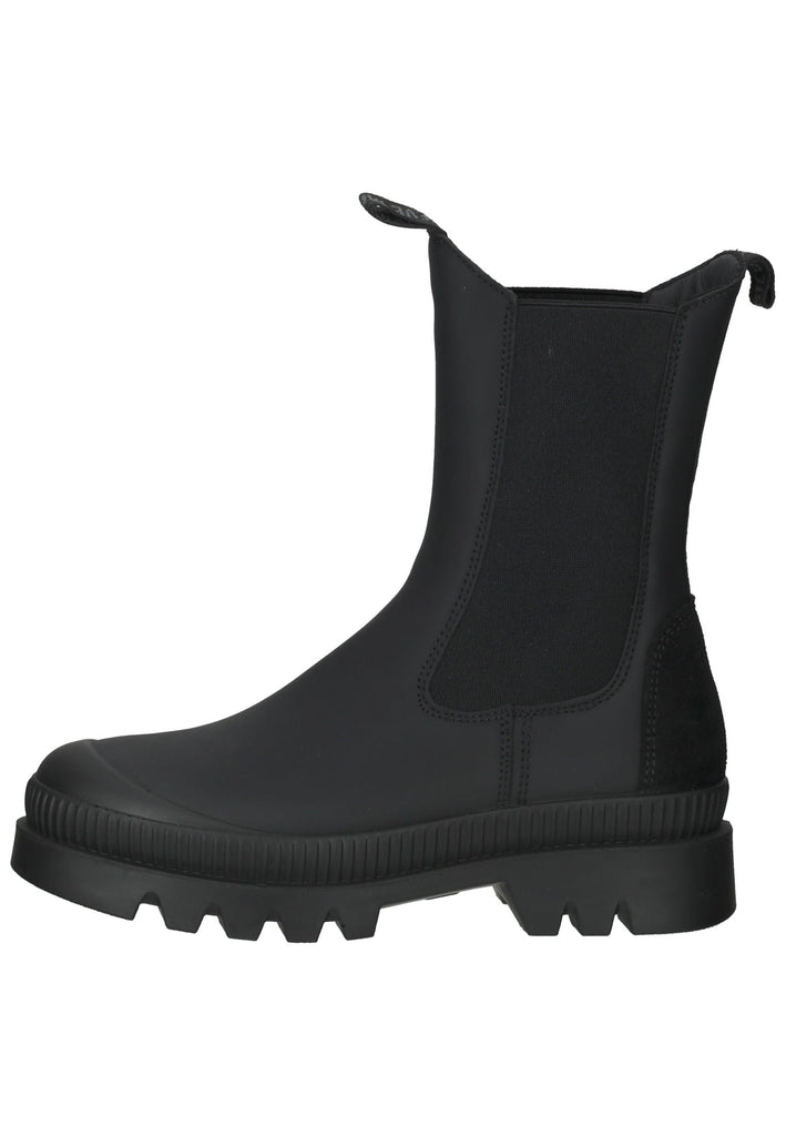 Steve Madden Stiefelette Lederimitat/Textil Schwarz - surf4shoes