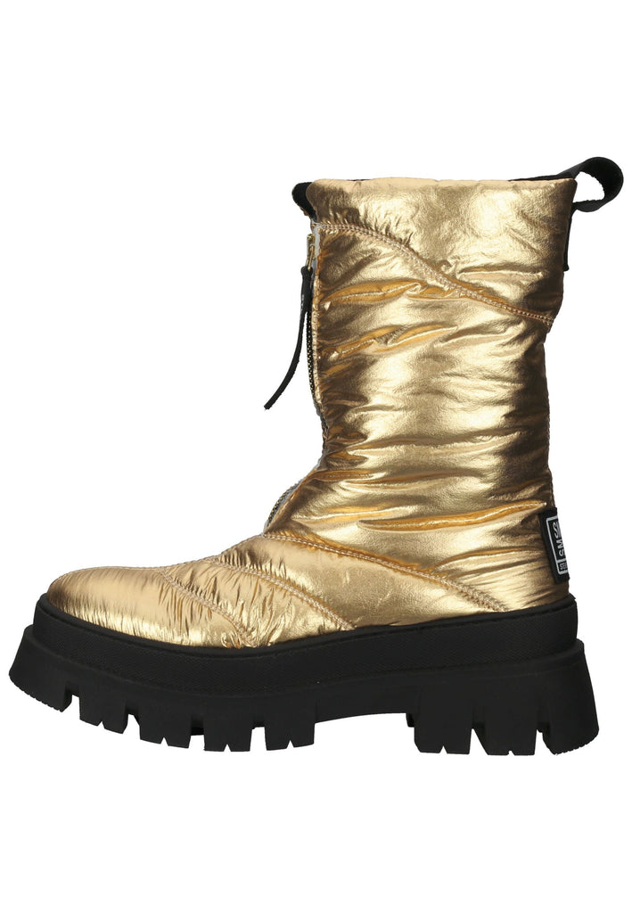 Steve Madden Stiefelette Textil Gold - surf4shoes