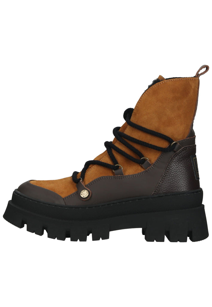 Steve Madden Stiefelette Leder Braun Warmfutter - surf4shoes