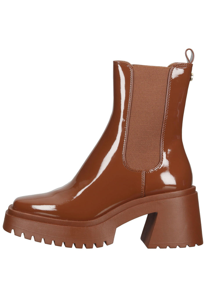 Steve Madden Stiefelette Lederimitat Cognac - surf4shoes