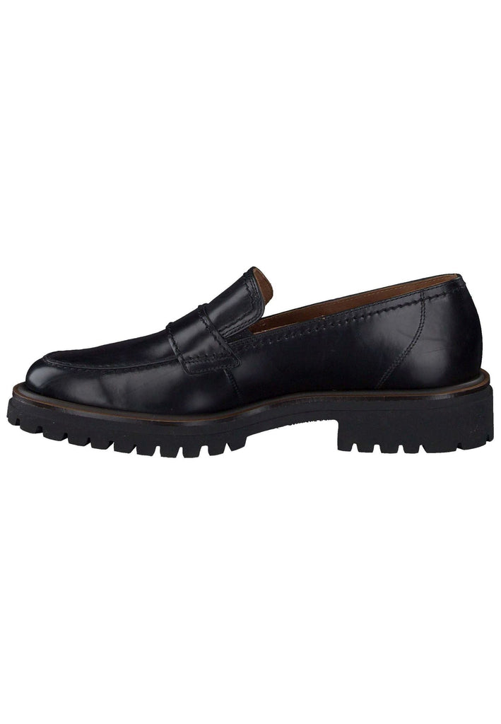 Paul Green Slipper Glattleder Schwarz - surf4shoes