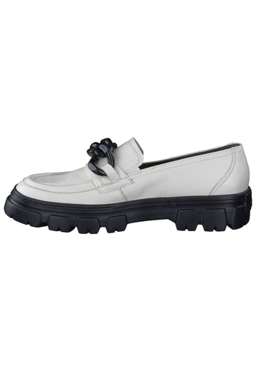Paul Green Slipper Glattleder Weiß - surf4shoes