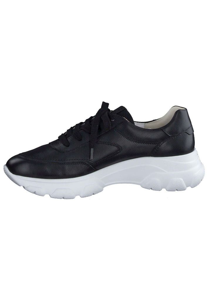 Paul Green Sneaker Glattleder Schwarz - surf4shoes