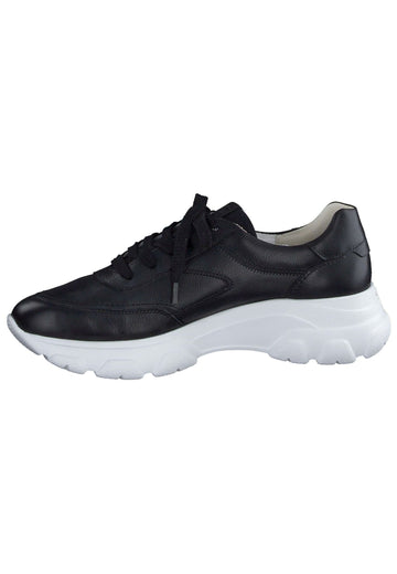 Paul Green Sneaker Glattleder Schwarz - surf4shoes