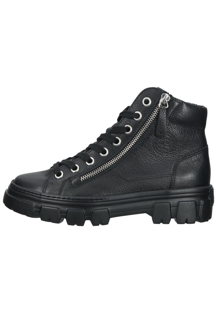 Paul Green Sneaker Glattleder Schwarz - surf4shoes