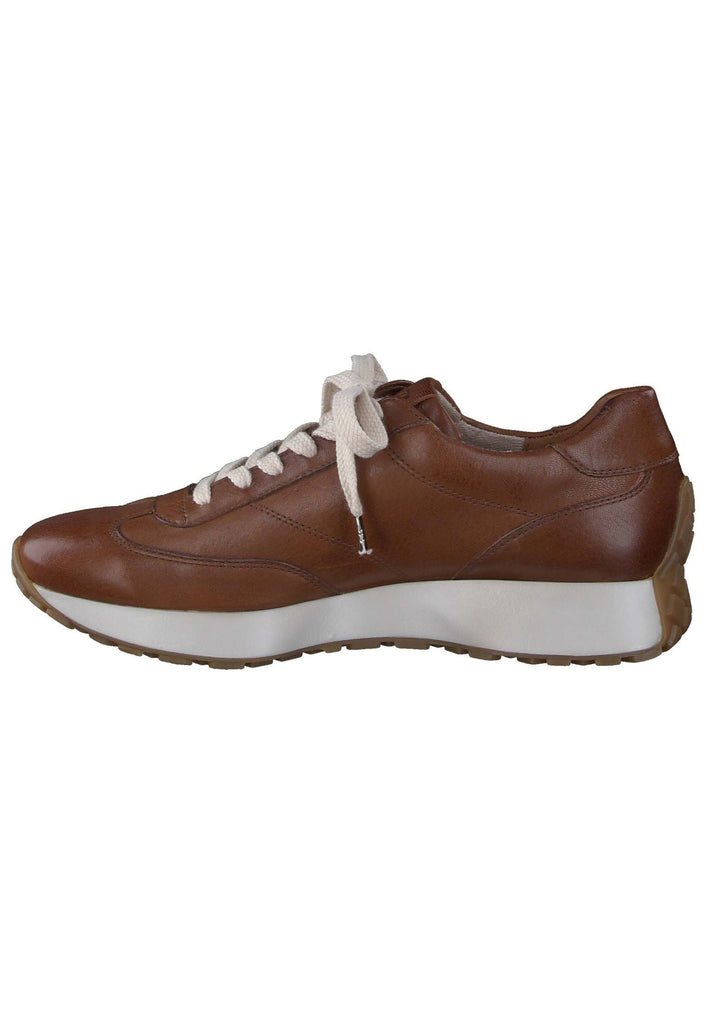 Paul Green Sneaker Glattleder Mittelbraun - surf4shoes