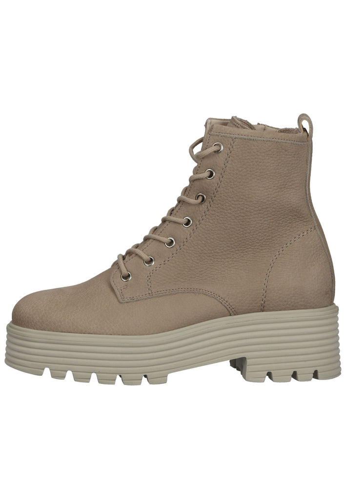 Paul Green Stiefelette Nubukleder Beige - surf4shoes