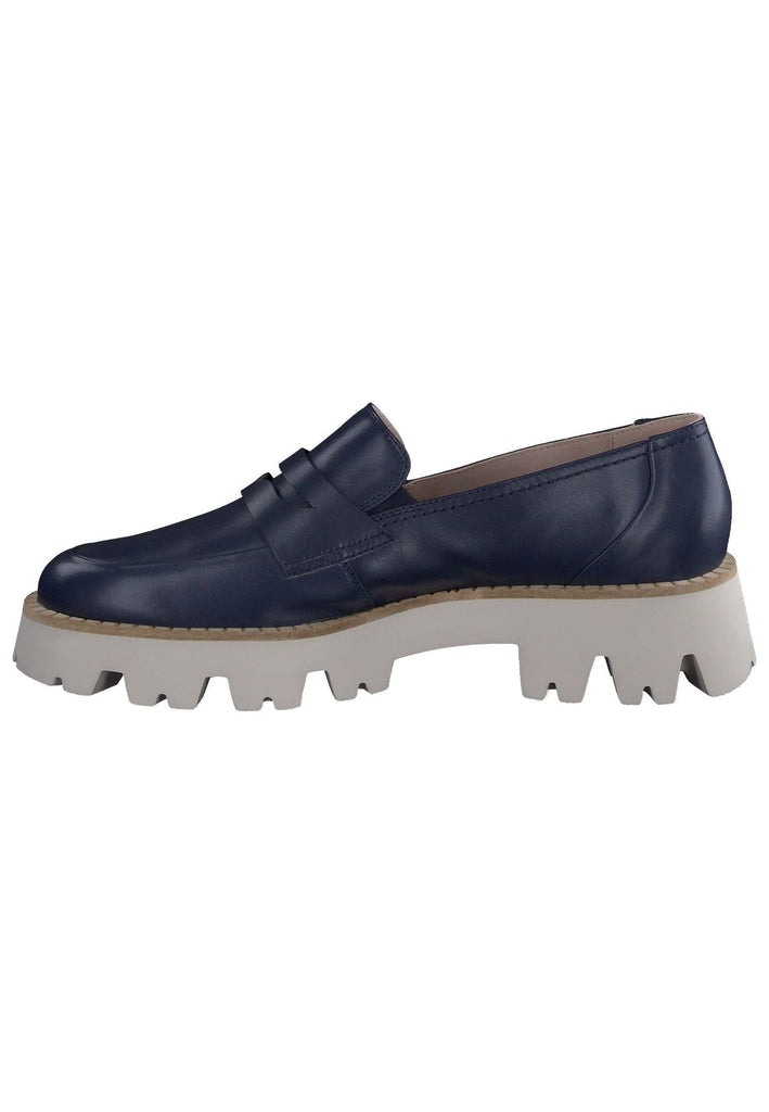 Paul Green Slipper Glattleder Dunkelblau - surf4shoes