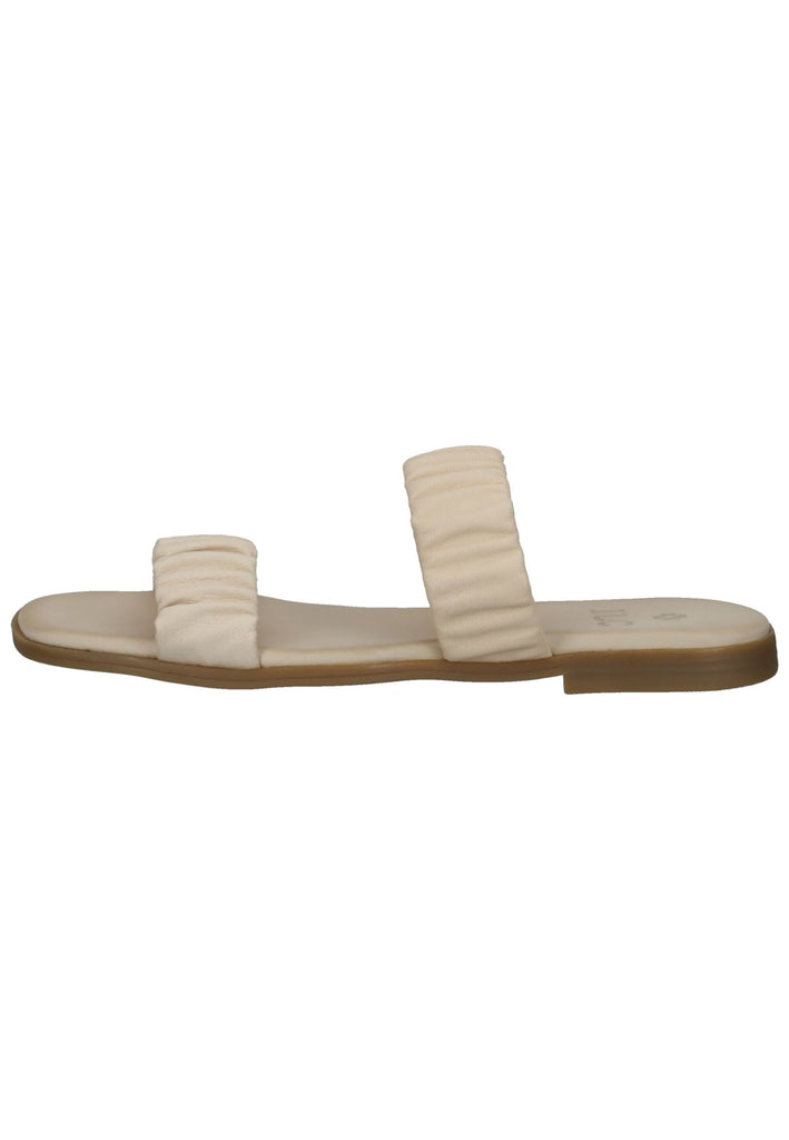 ILC Pantoletten Leder Beige - surf4shoes
