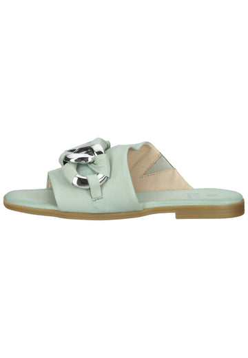 ILC Pantoletten Leder Aqua - surf4shoes