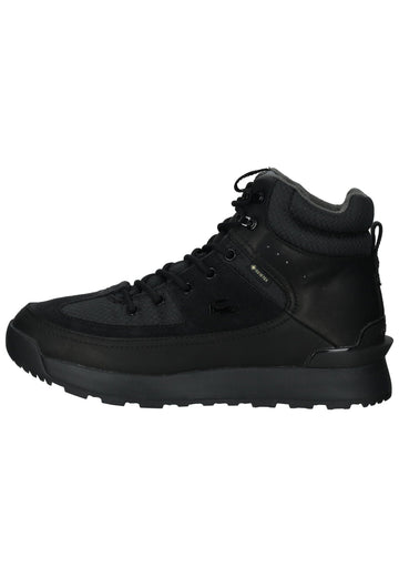 Lacoste Sneaker Leder Schwarz - surf4shoes