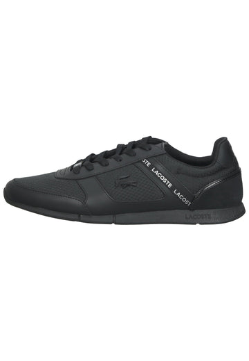 Lacoste Sneaker Leder/Textil Schwarz - surf4shoes