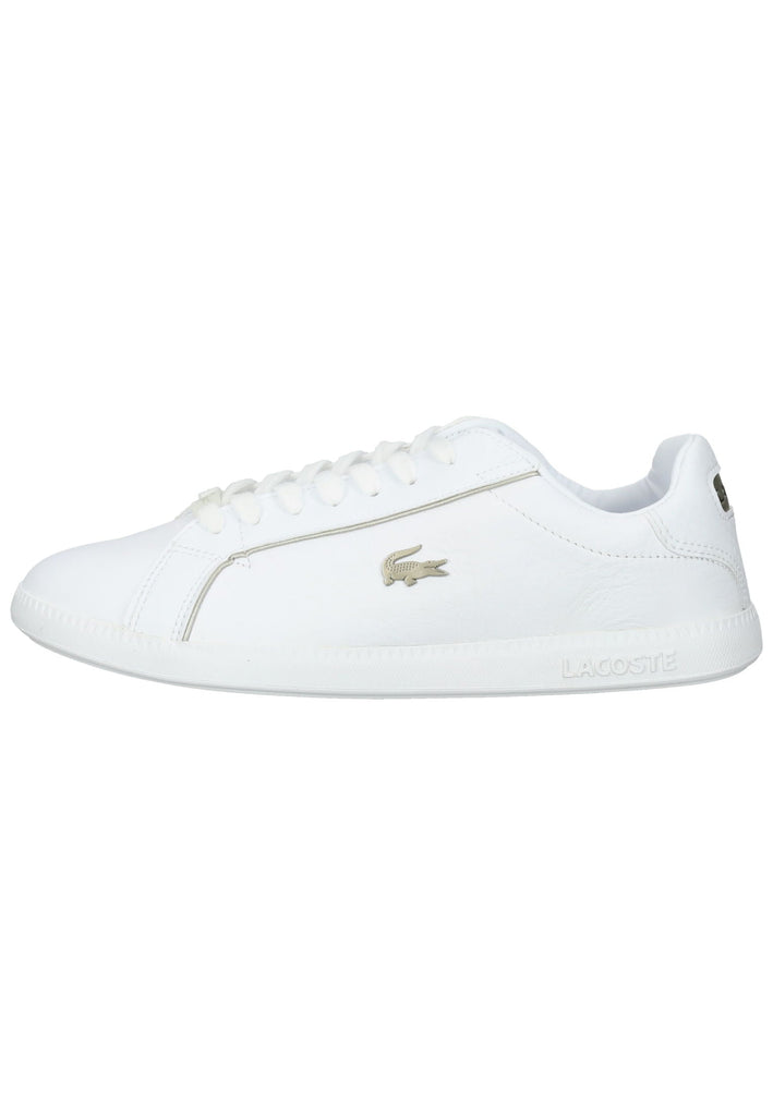 Lacoste Sneaker Leder Weiß - surf4shoes