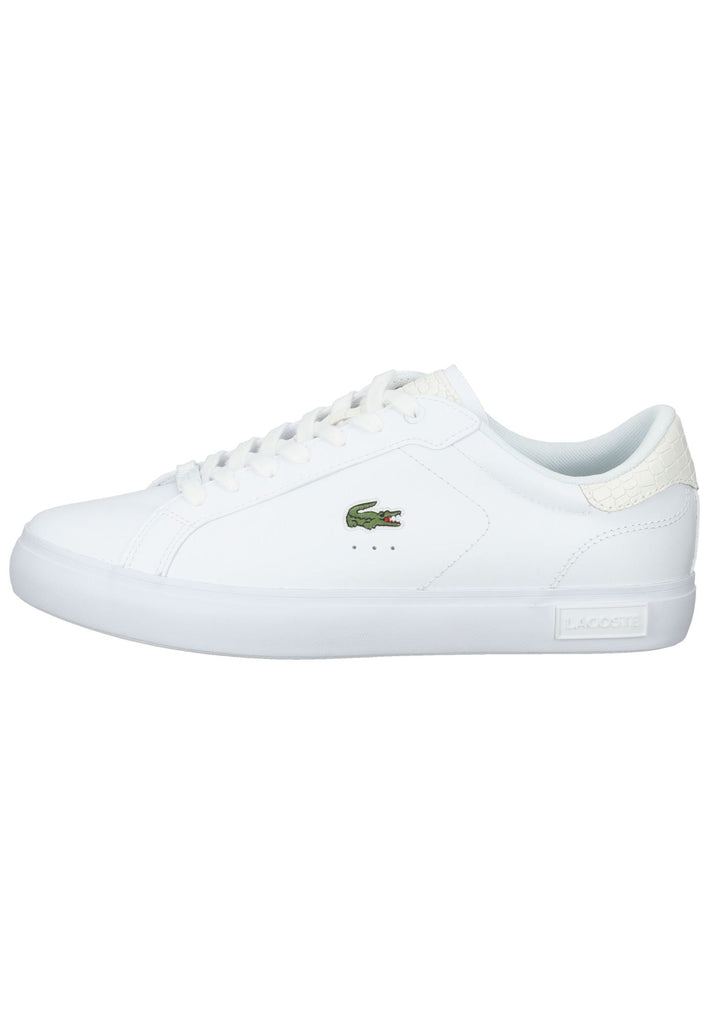 Lacoste Sneaker Leder Weiß/Beige - surf4shoes