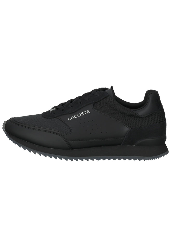 Lacoste Sneaker Leder/Textil Schwarz - surf4shoes