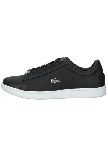 Lacoste Sneaker Leder/Textil Schwarz - surf4shoes